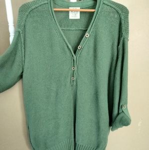 Free People Cotton Cardigan Size M